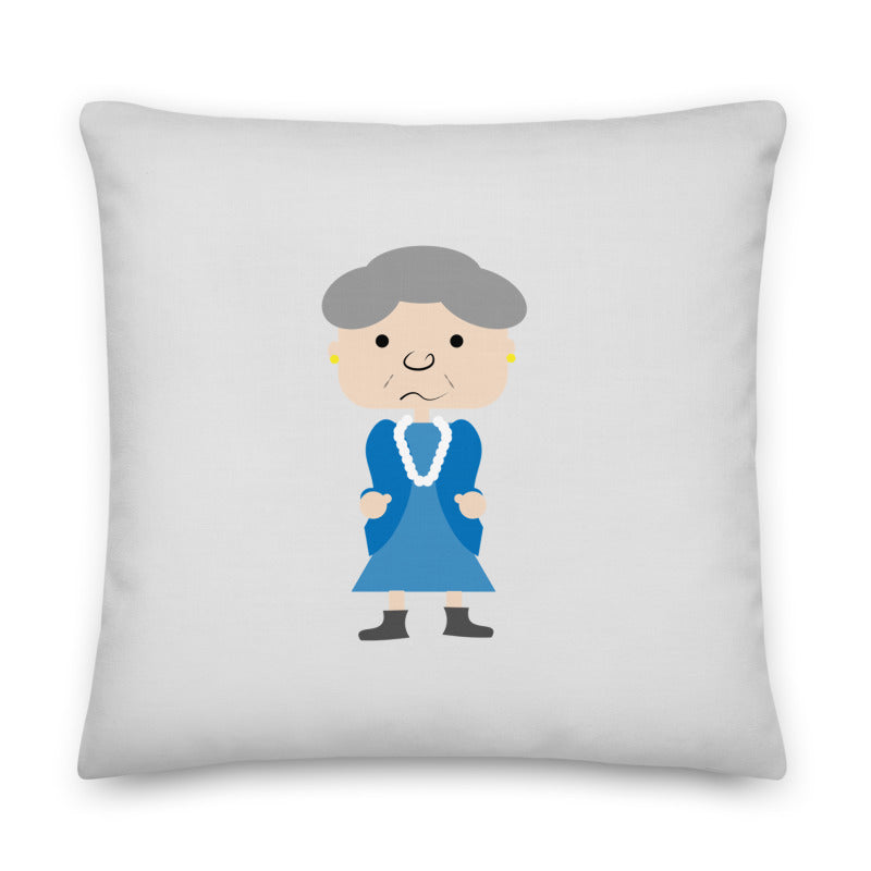 Golda Meir Premium Pillow
