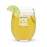 FCK HMS Stemless wine glass