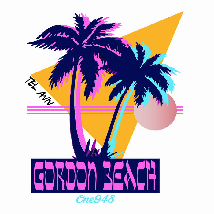 Men's 90's Gordon Beach Champion Crew T-Shirt