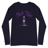 Purple Stain Kosher Wine (Unisex Long Sleeve Tee)