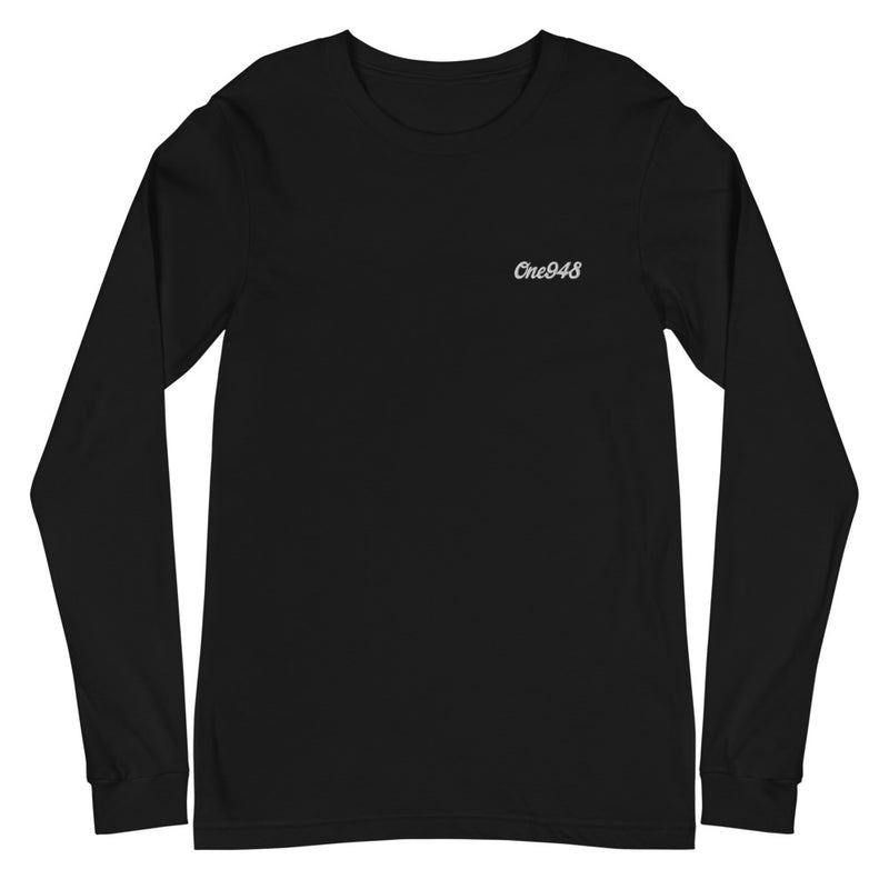 Embroidered One948 (Unisex Long Sleeve Tee)