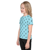 Israel Map All Over Print (Kids T-Shirt)