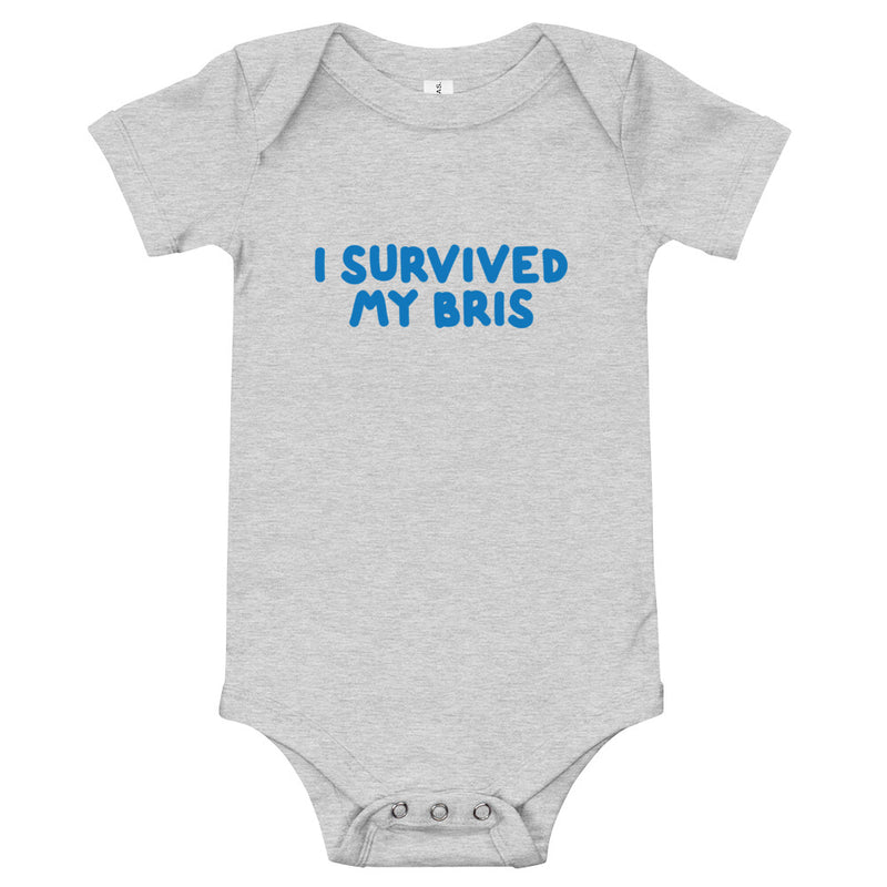 I Survived My Bris (Baby Onesie T-Shirt)
