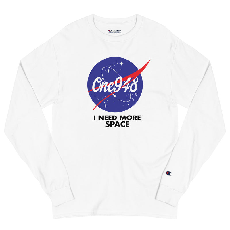 Men's One948 I Need More Space Champion Long Sleeve Crew