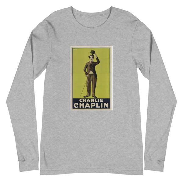 Charlie Chaplin (Unisex Long Sleeve Tee)